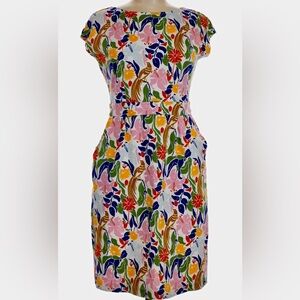 Boden Florrie Tropical Bird Dress